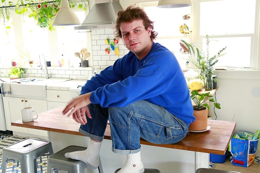 LOS ANGELES, CA., MARCH 11, 2019 --Singer and songwriter Mac DeMarco is an unlikely star, an average-dude looking songwriter whose casual coolness and emotionally open songs have drawn a super-devoted fanbase. (Kirk McKoy / Los Angeles Times)