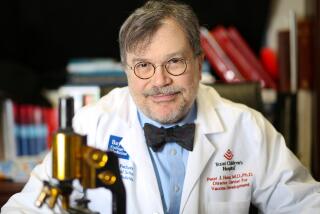 HOUSTON, TEXAS - JANUARY 28: Dr. Peter Hotez at his Baylor office in Houston on Thursday, Jan. 28, 2021. (Elizabeth Conley/Houston Chronicle via Getty Images)
