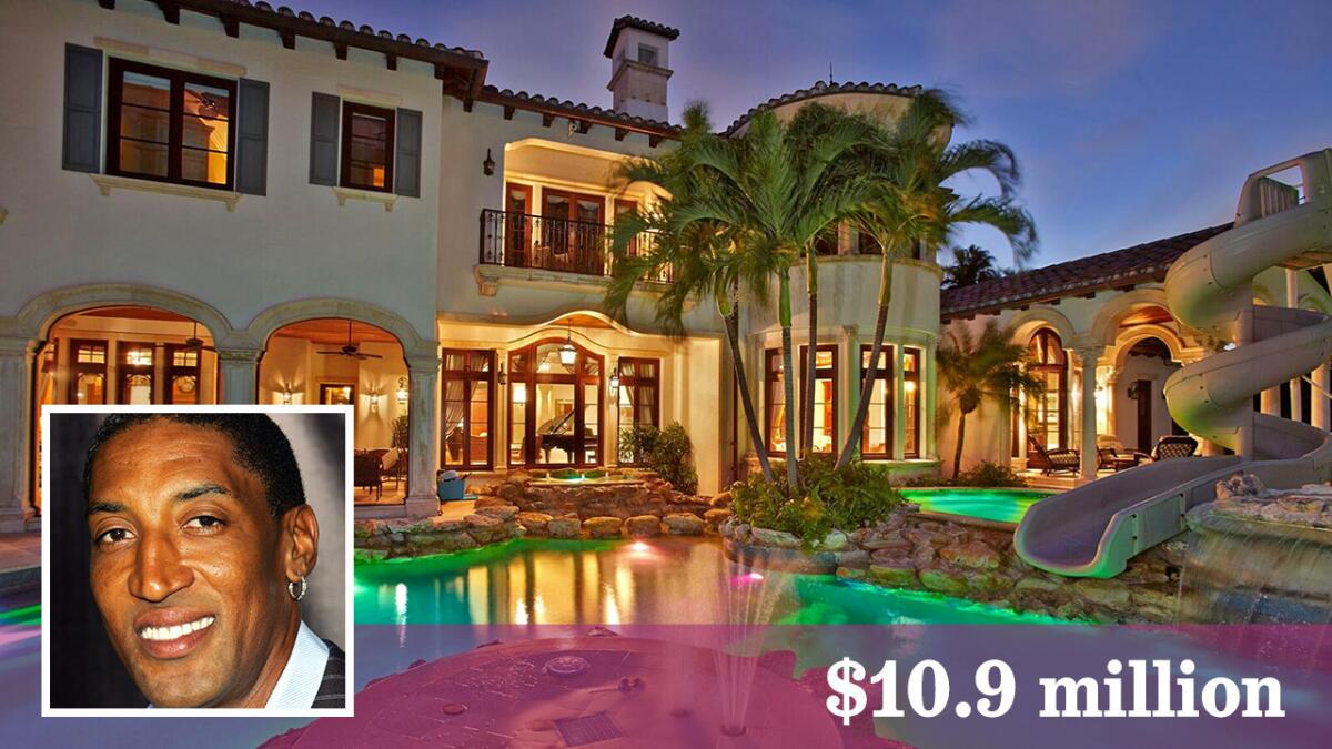 Chicago Bulls legend Scottie Pippen has dropped the price of his mansion on the water in Fort Lauderdale to $10.9 million. The price is $12.5 million if he throws in the yacht.
