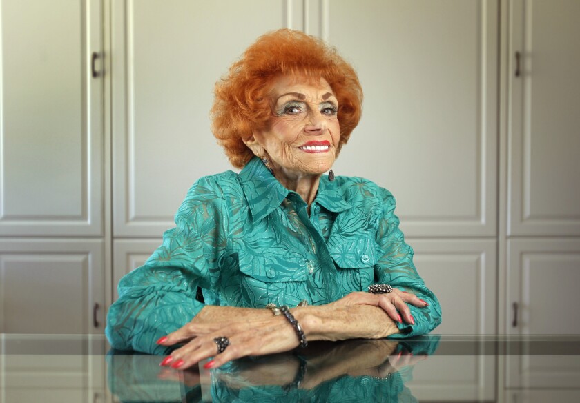 Lillian Wasserman, photographed in 2014, when she was in rehearsal for one of her sit-down comedy shows.