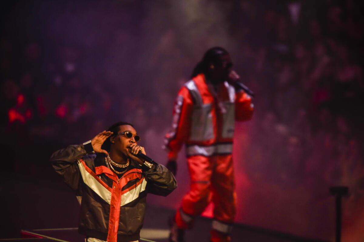 Migos performs.