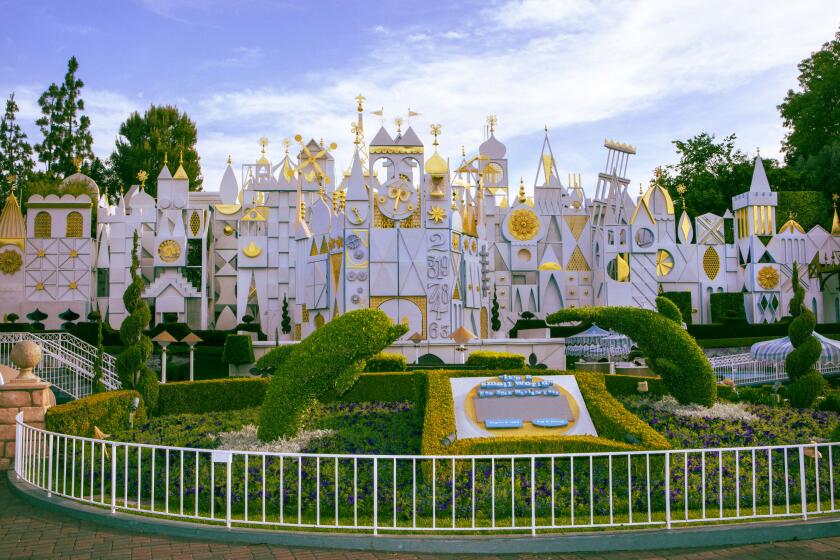 SUNNY SMALL WORLD (ANAHEIM, Calif.) - An iconic attraction in Disneyland park, "it's a small world" transports guests through a celebration around the world. (Paul Hiffmeyer/Disneyland Resort)