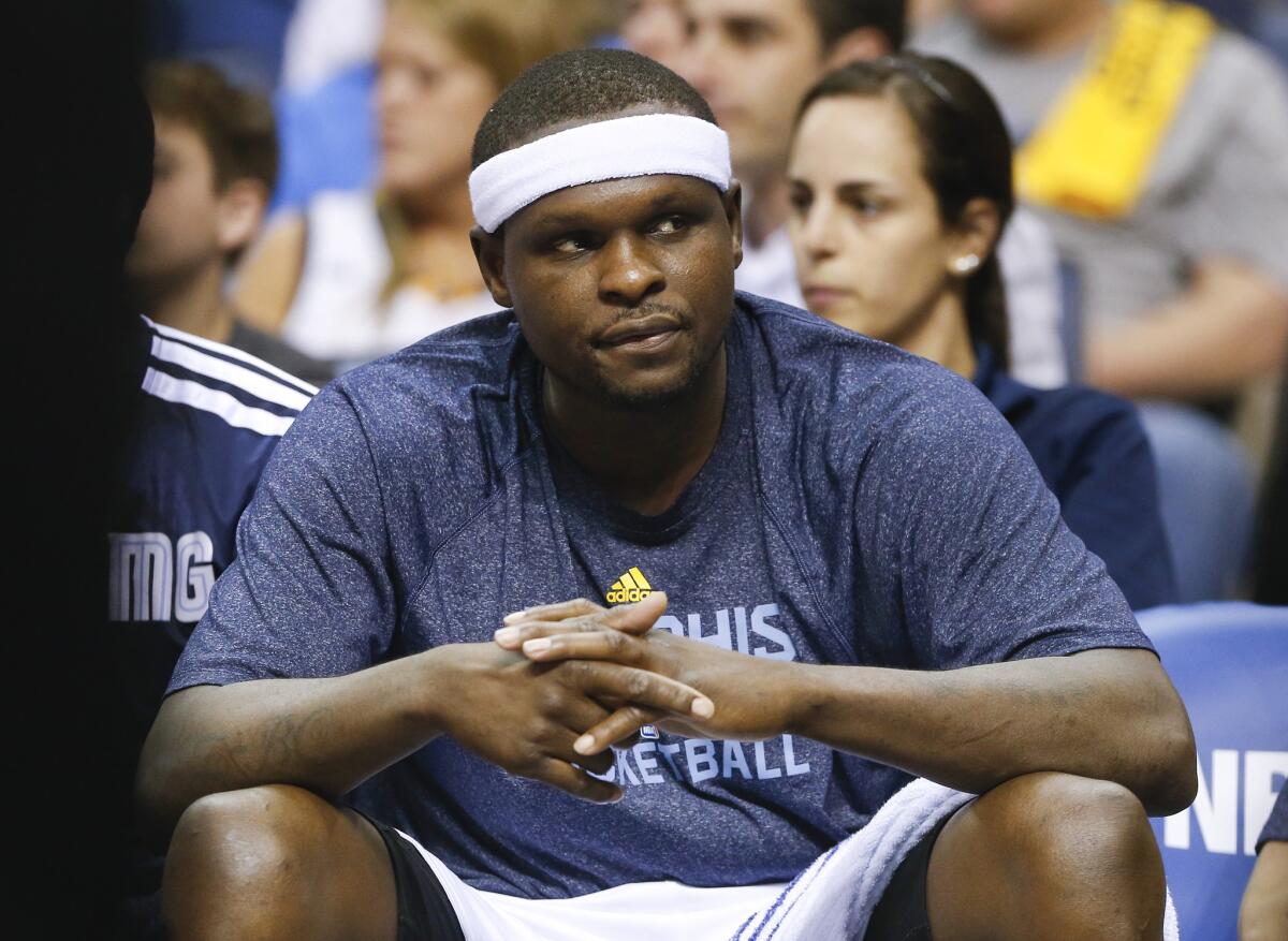 Memphis Grizzlies power forward Zach Randolph was a minus-25 when playing in Game 6 against the Oklahoma City Thunder on Thursday night.