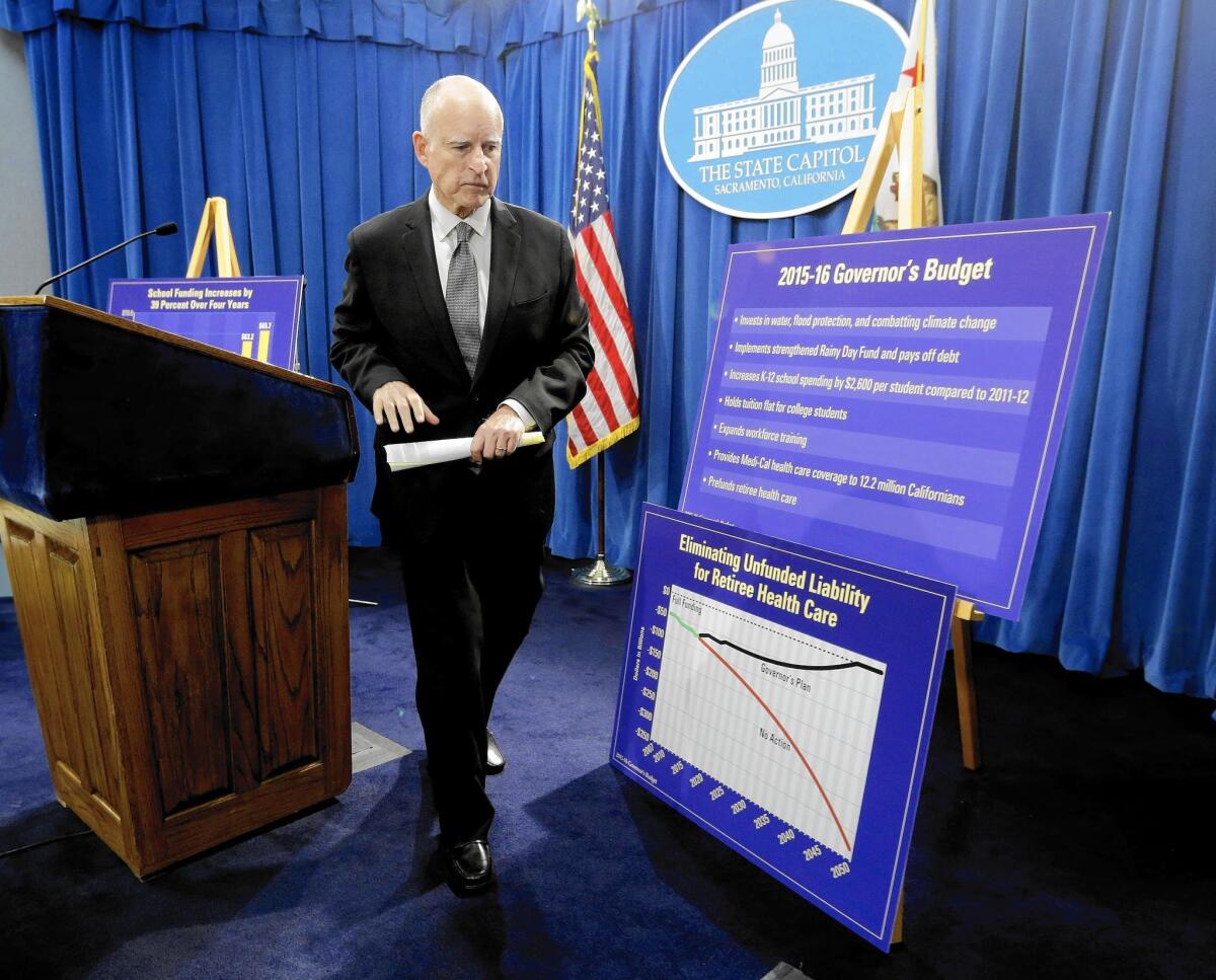 Gov. Jerry Brown unveiled his budget proposal last week. His plan includes $17.7 billion for healthcare for poor Californians and $1.7 billion in financial aid for university students, but critics say not enough money has been returned to government welfare programs.