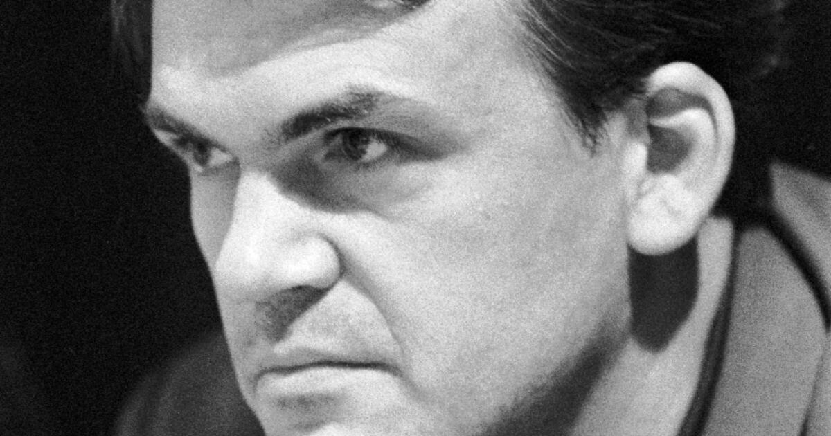 Unbearable Lightness' author Milan Kundera taught us to be free - Los  Angeles Times