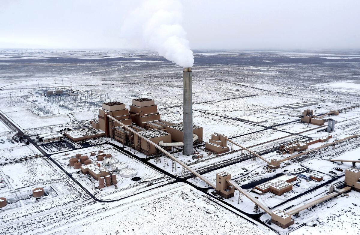 Intermountain Power Plant outside Delta, Utah