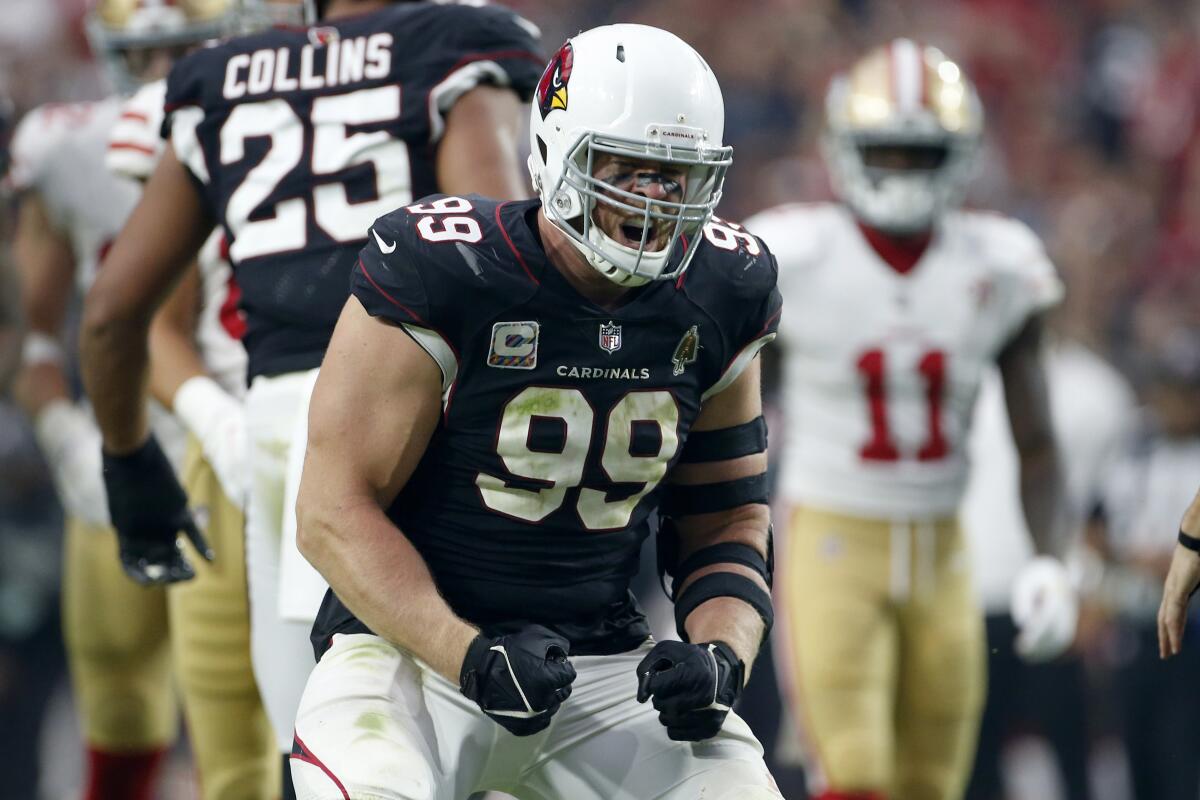 Arizona Cardinals defensive end J.J. Watt explains why he decided