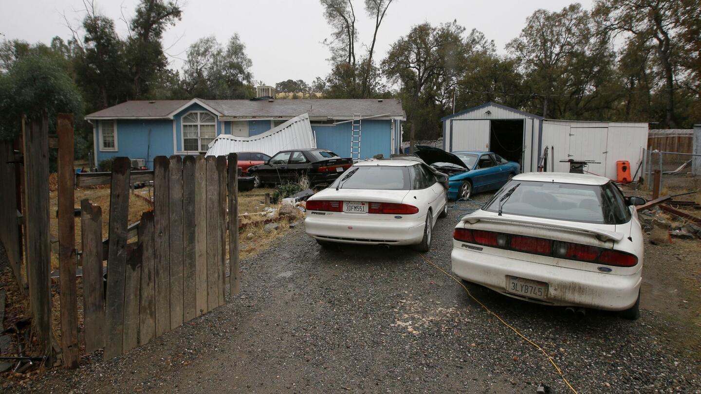 Before Kevin Neal's shooting rampage through Rancho Tehama, Calif., authorities often received complaints of gunfire coming from his mobile home, above.