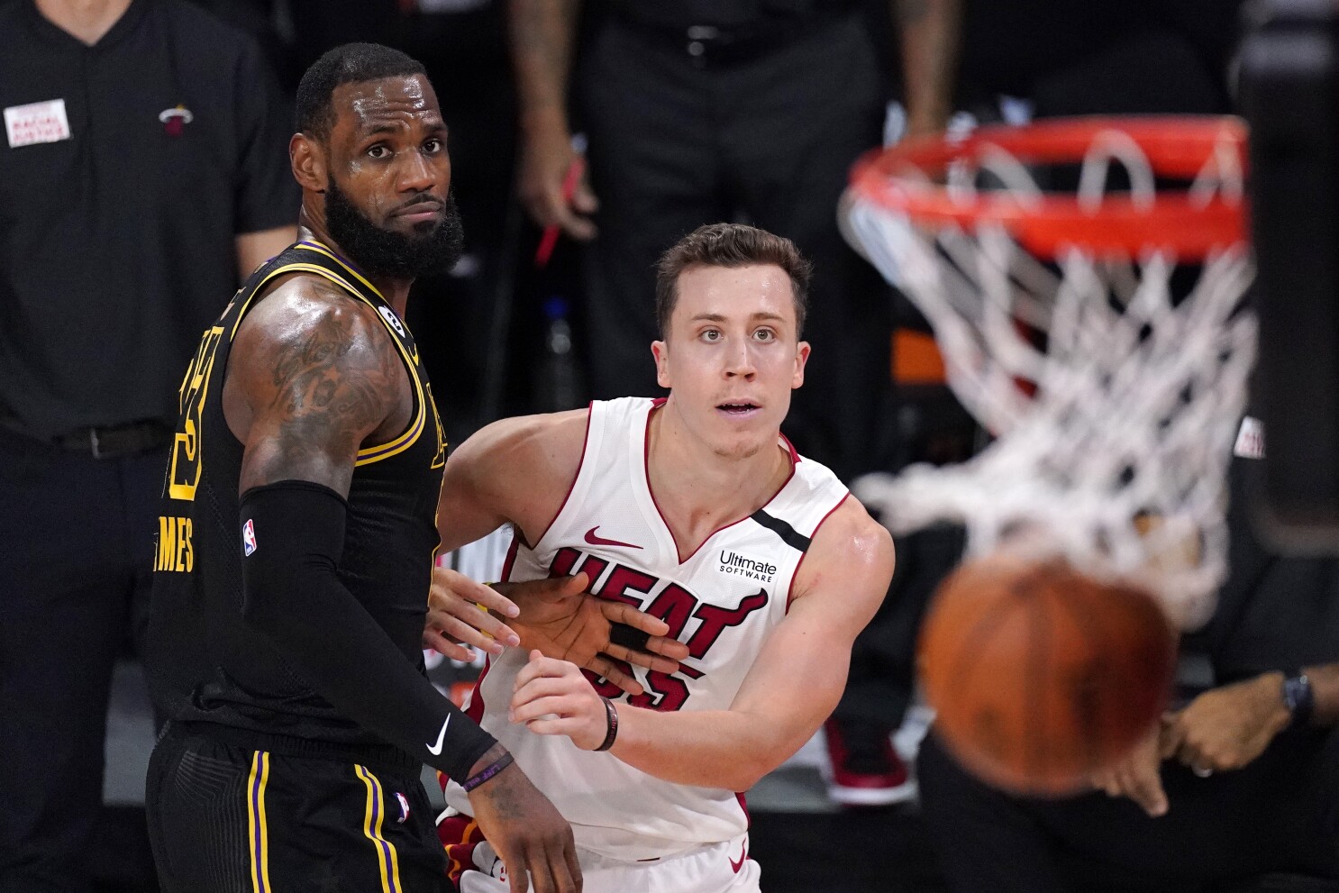 Nba Finals X Factor Players Could Determine Lakers Vs Heat Los Angeles Times