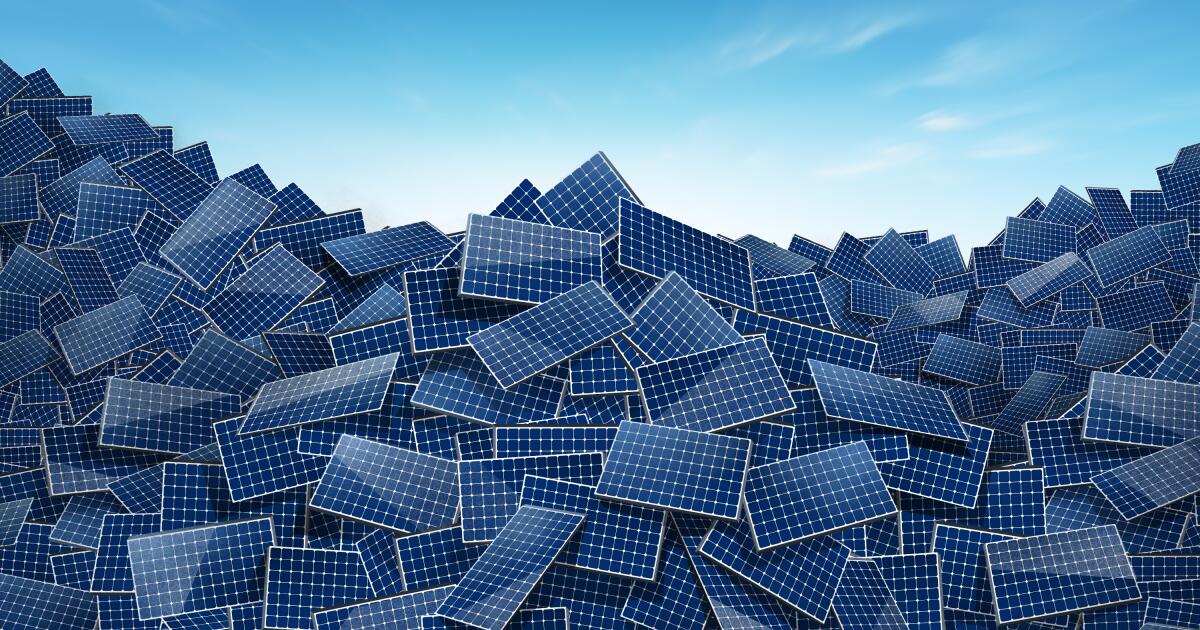 California went big on rooftop solar. Now that's a problem for landfills 