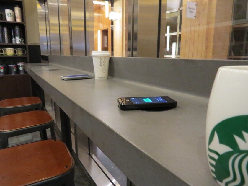 Starbucks To Roll Out Wireless Charging Stations Nationwide Los