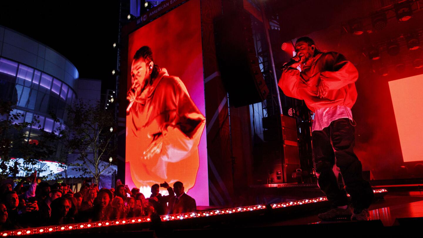 Kendrick Lamar concert kicks off NBA All-Star party