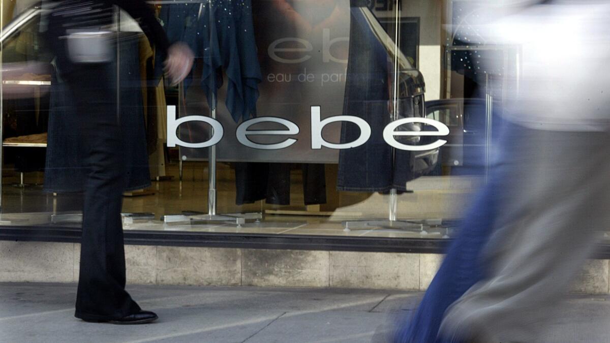 Bebe Stores Inc. has officially gone under