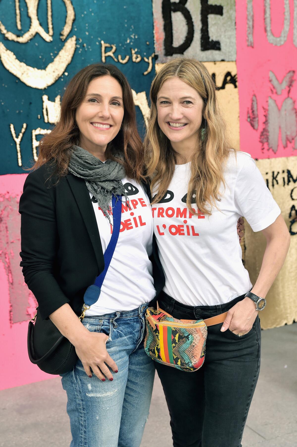 Brooke Kanter and Sarah McHale at the May 19 event.