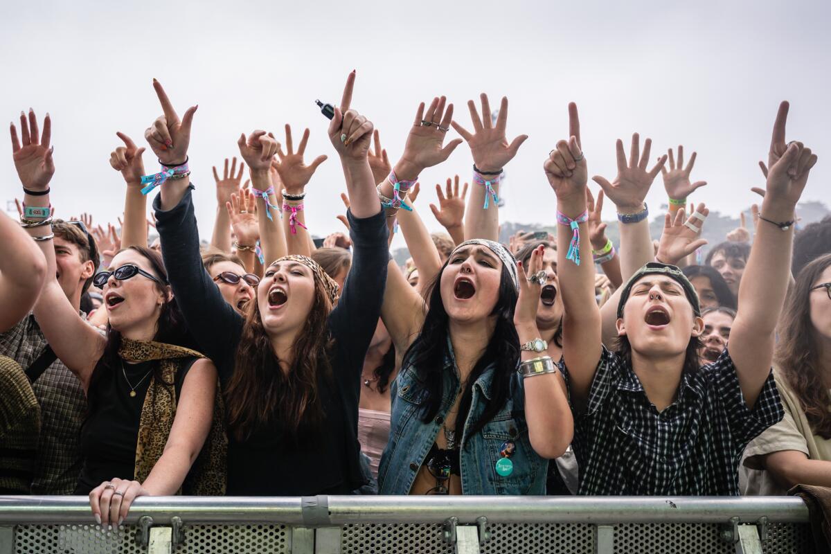 System of a Down band performing live in 2025