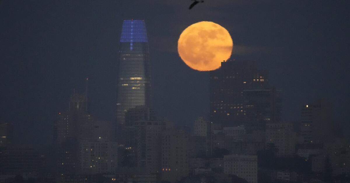A full 'strawberry moon' will light up the sky Friday night. Here's when to see it