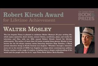Los Angeles Times Book Prizes: Walter Mosley, Robert Kirsch Award for Lifetime Achievement