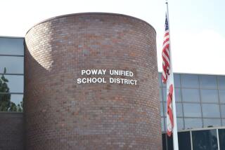 The Poway Unified School District office.