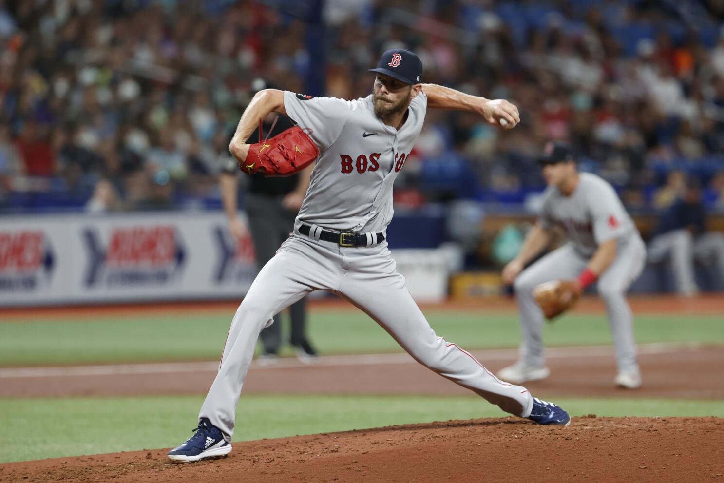 Red Sox left-hander Chris Sale returns with 4 2/3 perfect innings before  allowing solo homer