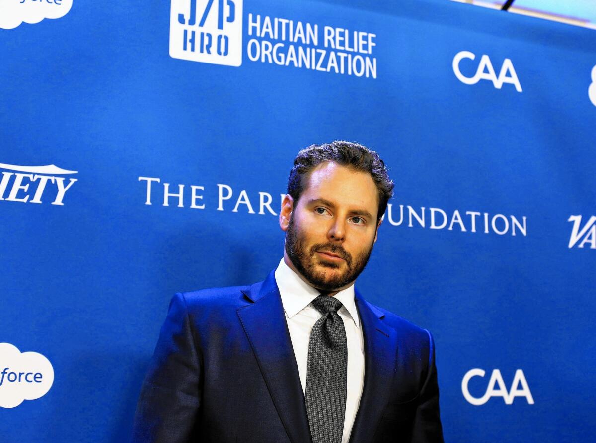 Sean Parker arrives at the fifth annual Sean Penn & Friends Help Haiti Home gala in January at the Montage Hotel in Beverly Hills.
