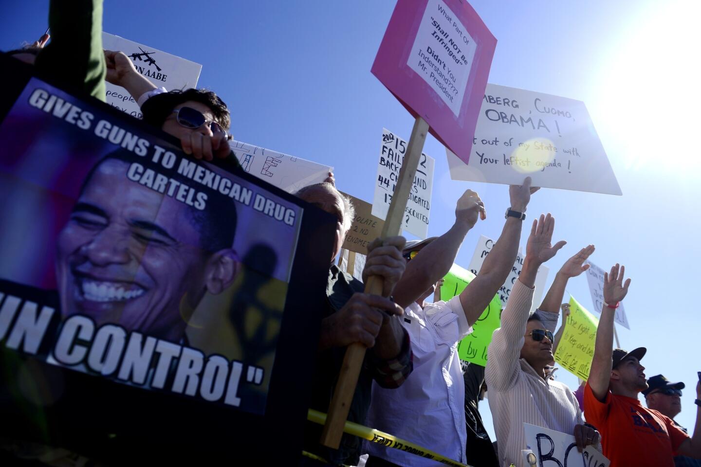 Pro-gun demonstrations