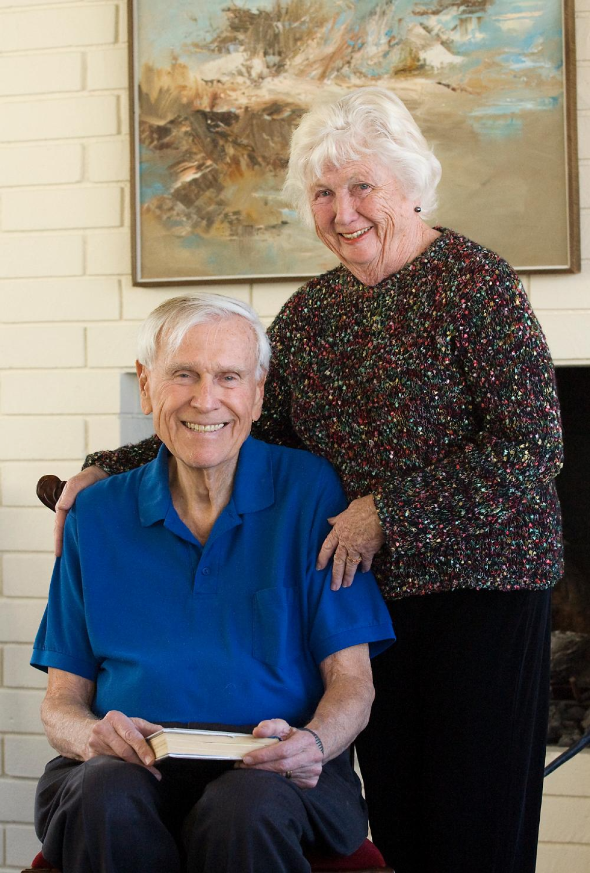Ralph Bauer and his wife Charlene, pictured in 2011, recently celebrated their 70th wedding anniversary.