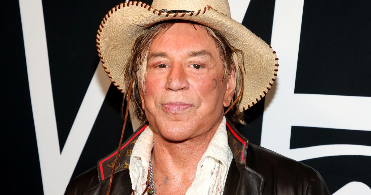 Mickey Rourke's fans step up with donations to stop eviction