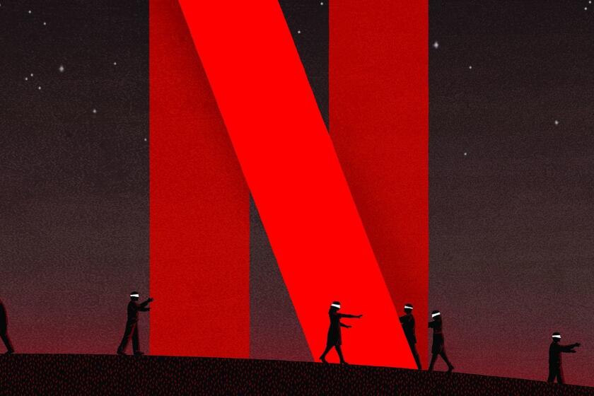ONE TIME USE - Sunday Calendar January 27, 2019 Illustration to go with story on how Netflix keeps it?s ratings numbers hidden. CREDIT: Illustration by Michael Glenwood /For the Times