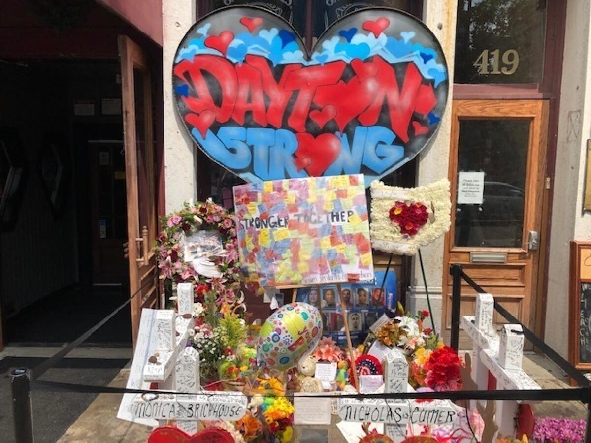 Dayton shooting memorial