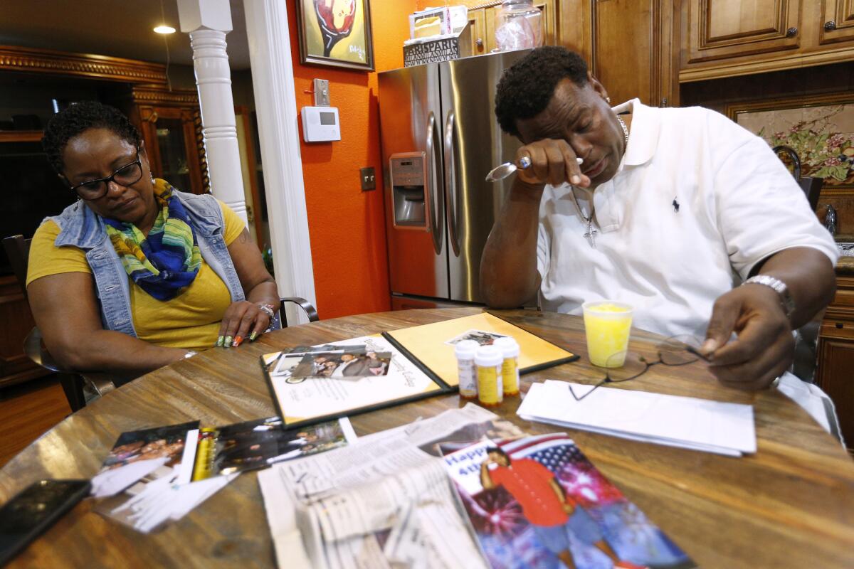 Kenneth Hall Sr. and Deidra Smoot-Hall recall their son, Kenneth Hall Jr., who was shot and killed on Father's Day in 2015.