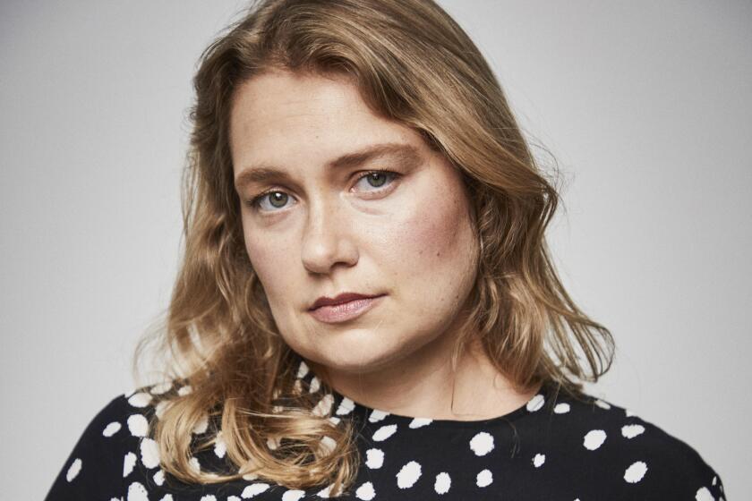 This Sept. 9, 2019 photo shows actress Merritt Wever posing for a portrait in New York to promote her Netflix series "Unbelievable." (Photo by Matt Licari/Invision/AP)
