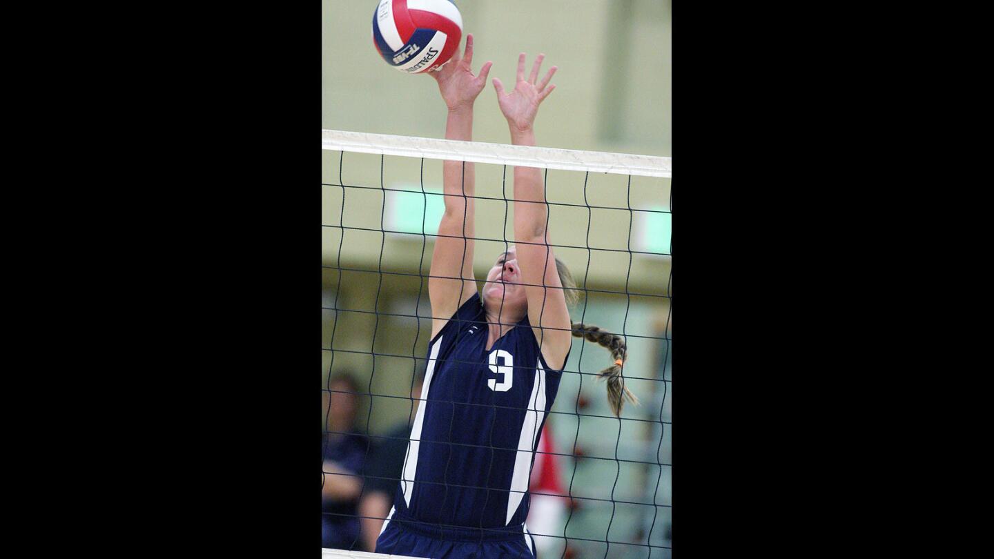 Photo Gallery: St. Monica Academy wins first round of State CIF Division V girls volleyball against Verdugo Hills 3-2