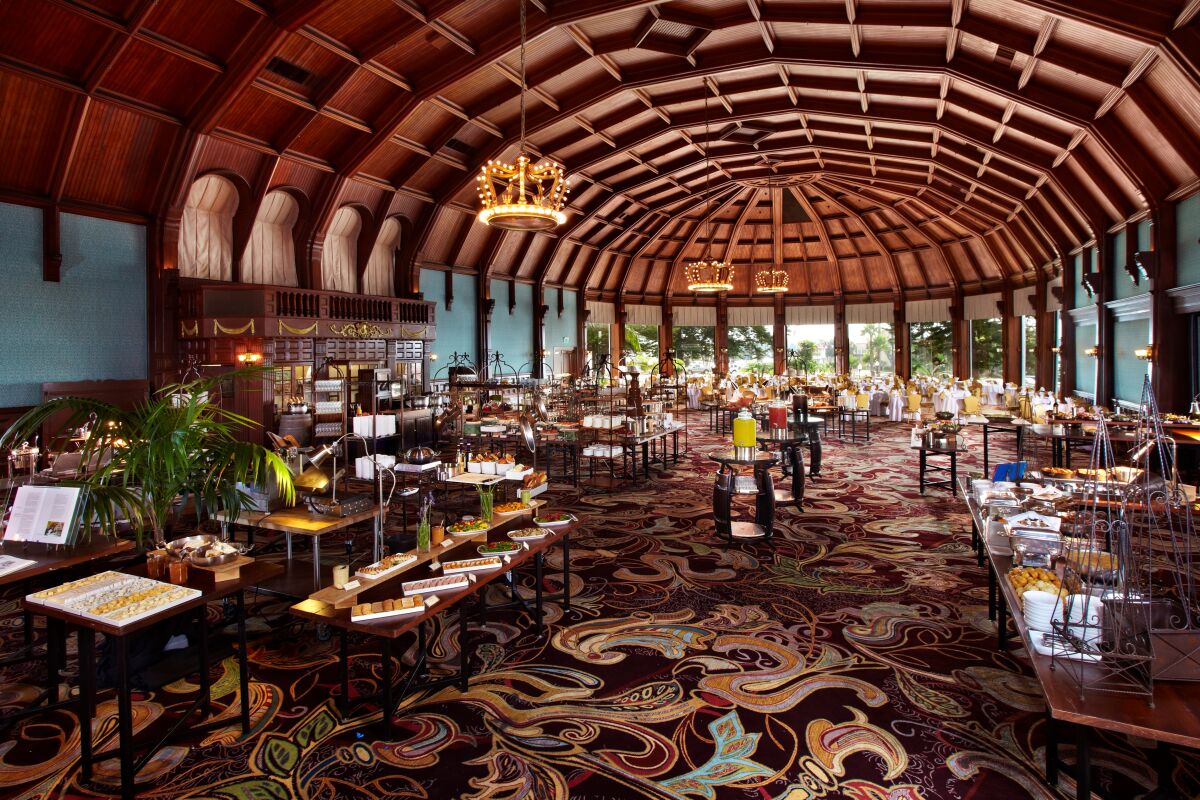 The Hotel Del Coronado is hosting a Mother's Day brunch in its Crown Room.