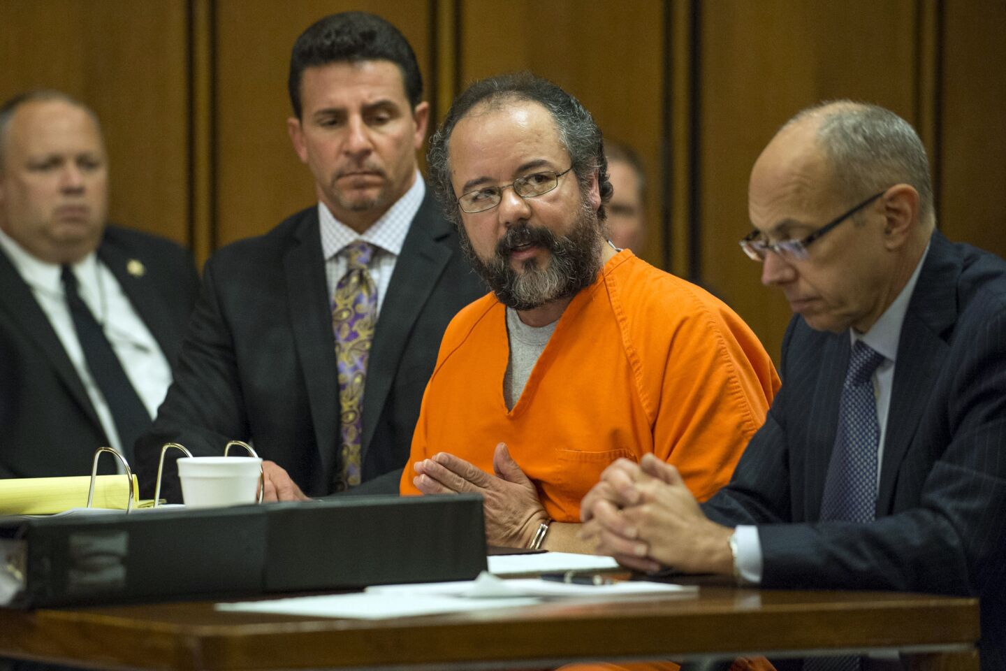 At his sentencing on Aug. 1, Ariel Castro told Judge Michael J. Russo, "I'm not a monster, I'm sick.... I'm a happy person inside." Castro was found hanged in his prison cell a few weeks into a life sentence without parole.