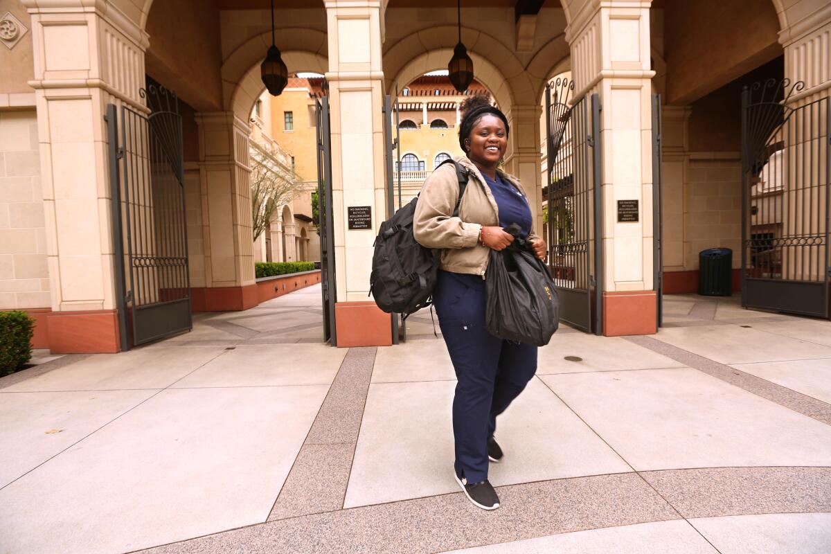 Somkene Okwuego hopes to answer a growing need: healthcare for an aging population.