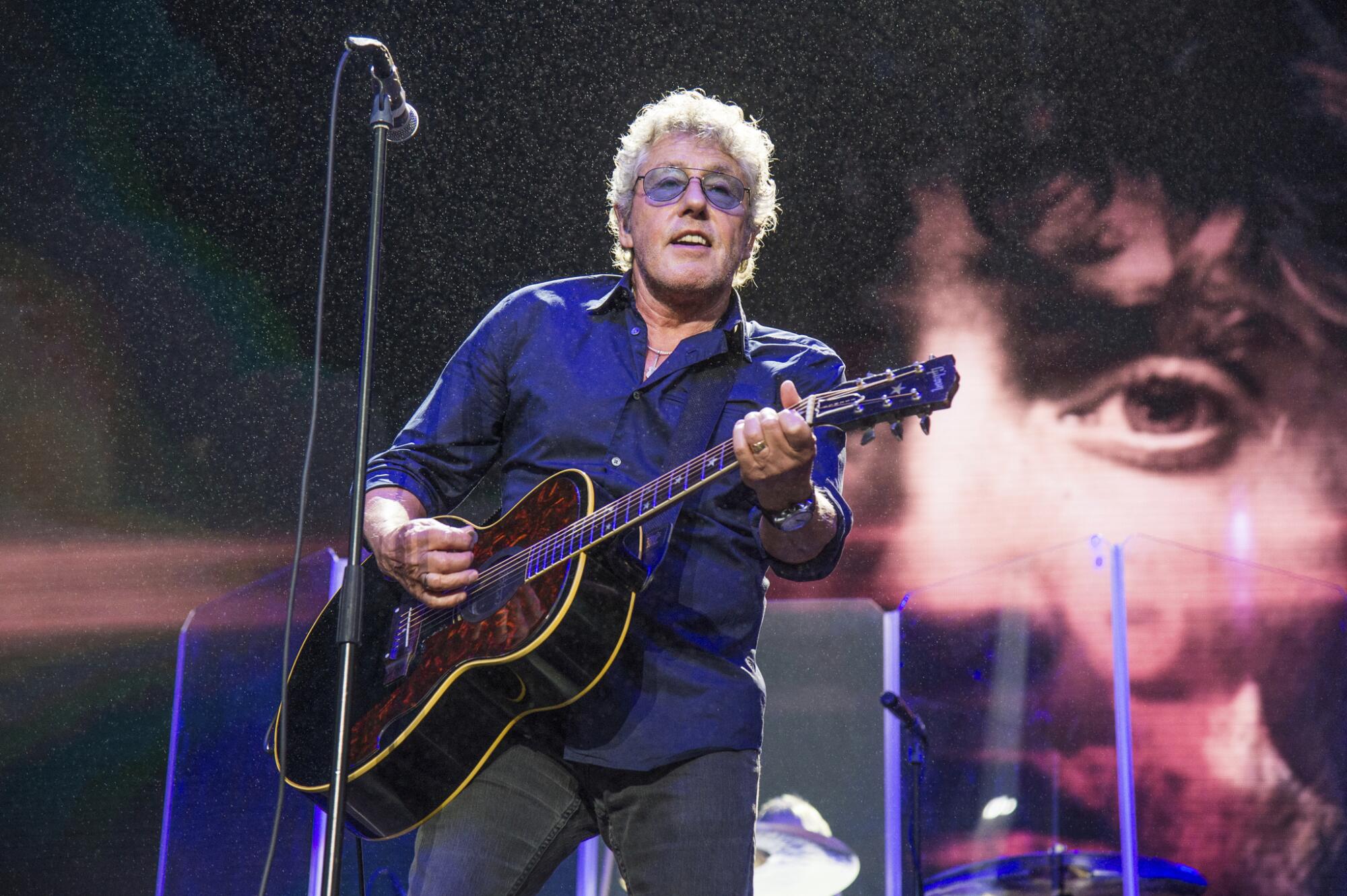 Roger Daltrey of The Who performs at the 2017 Outside Lands Music Festival