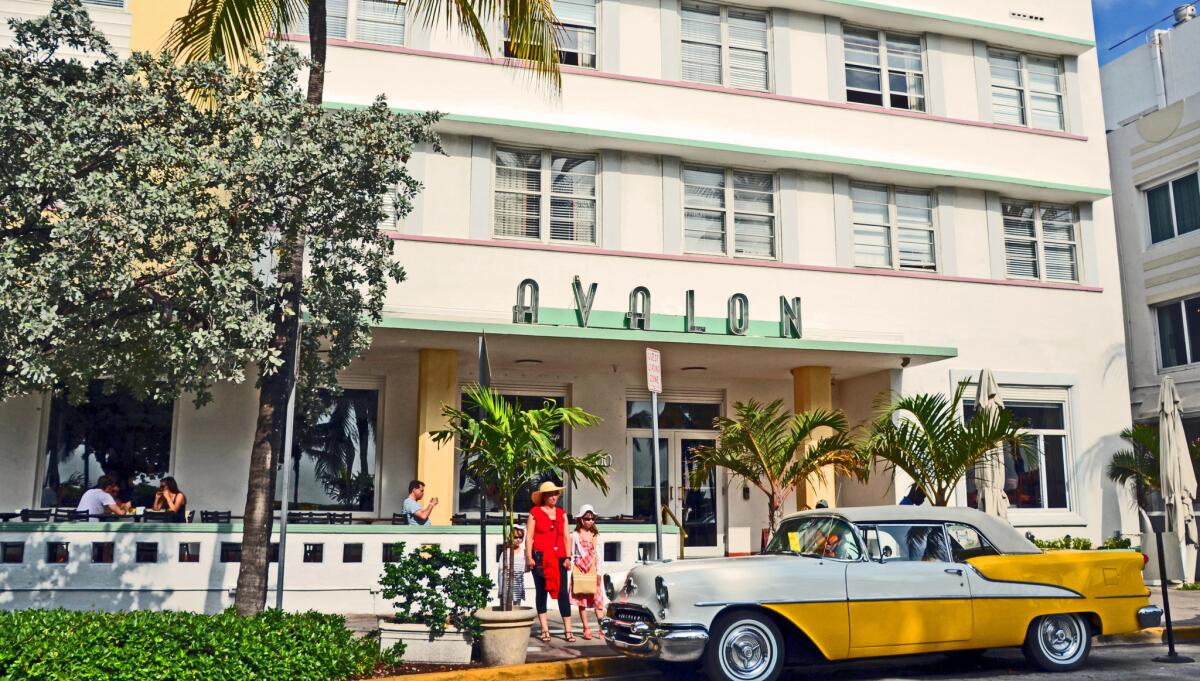 Miami Beach, an architecture lover's oasis, boasts numerous restored Art Deco hotels.