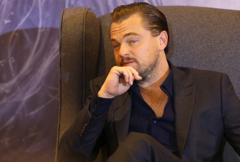 Leonardo Dicaprio, actor de cine.