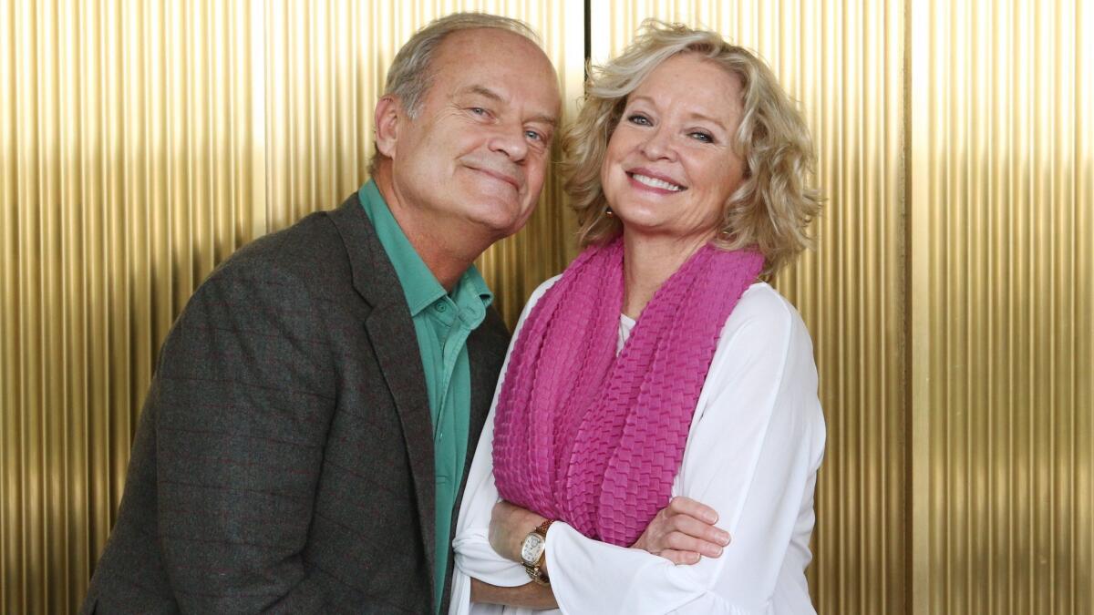 Kelsey Grammer (left) and Christine Ebersole will appear in "Candide."