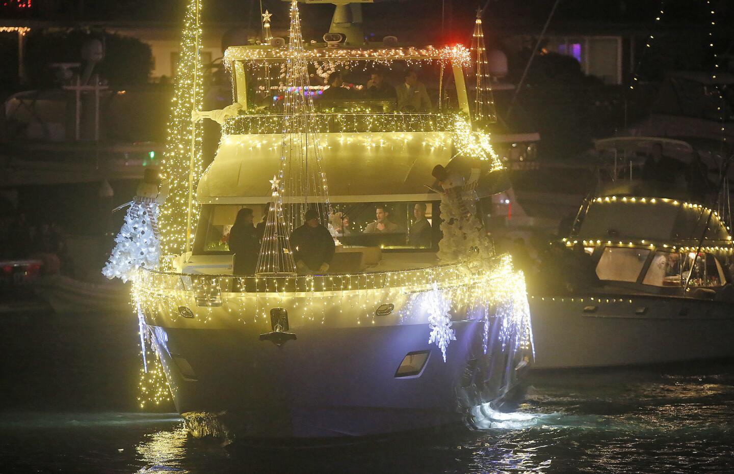 The 110th Newport Beach Christmas Boat Parade