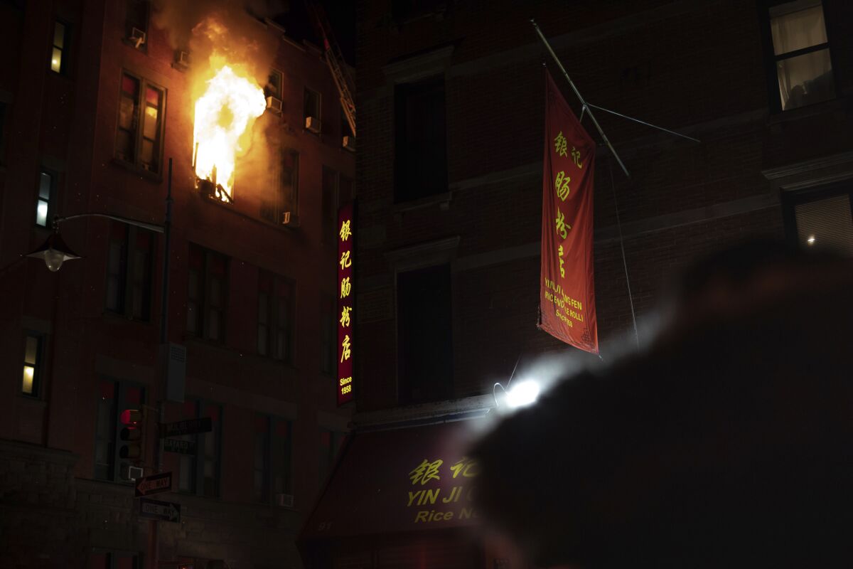 Chinatown fire