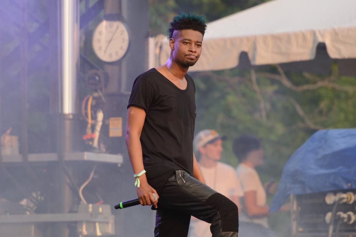 Danny Brown at the 2014 Pitchfork Music Festival in Chicago on July 19.