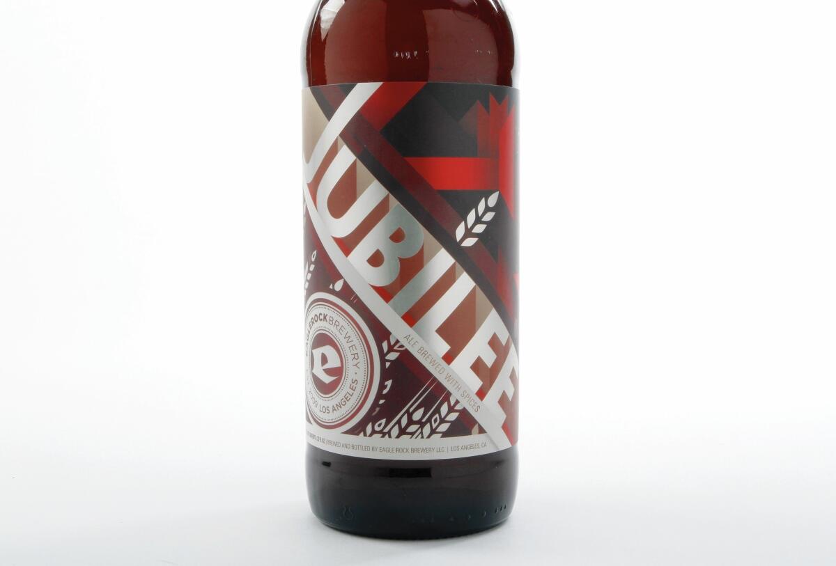 Jubilee spiced old ale from Eagle Rock Brewery.