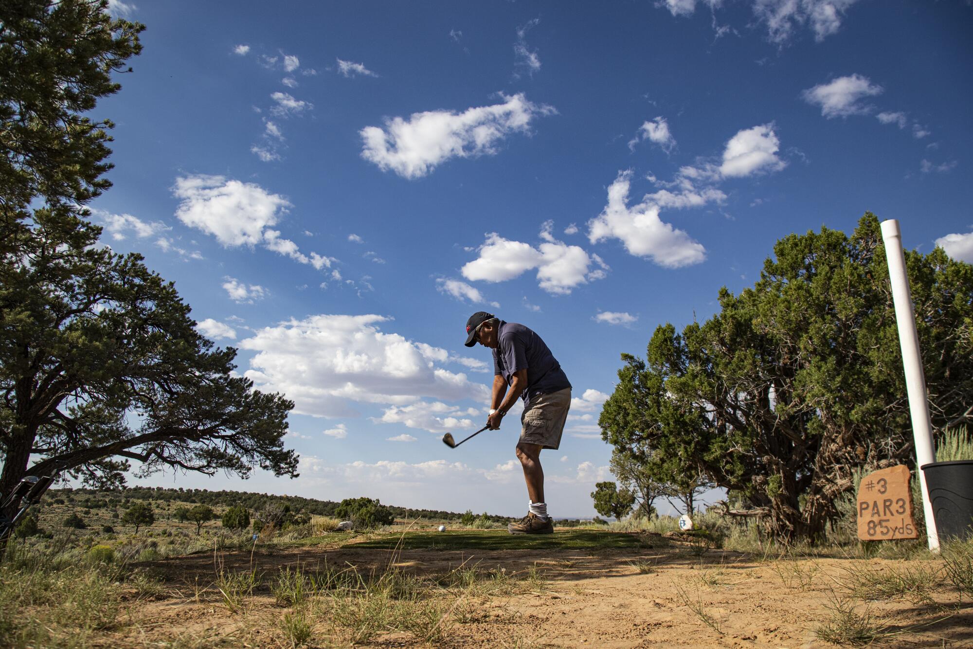 Rez Golf Course  on the Navajo Reservation