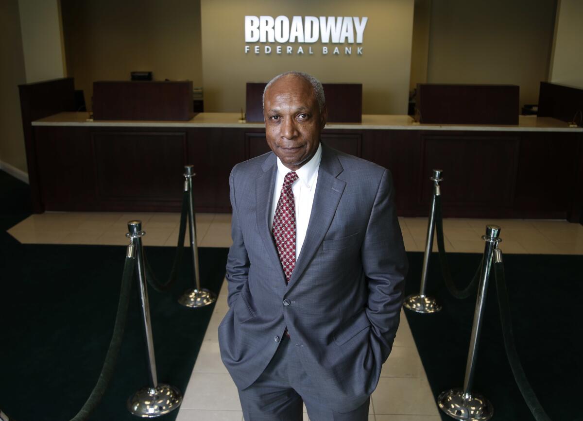 Wayne-Kent Bradshaw, chief executive of Broadway Federal Bank, said a scheme run by a former loan officer led to losses of as much as $30 million.