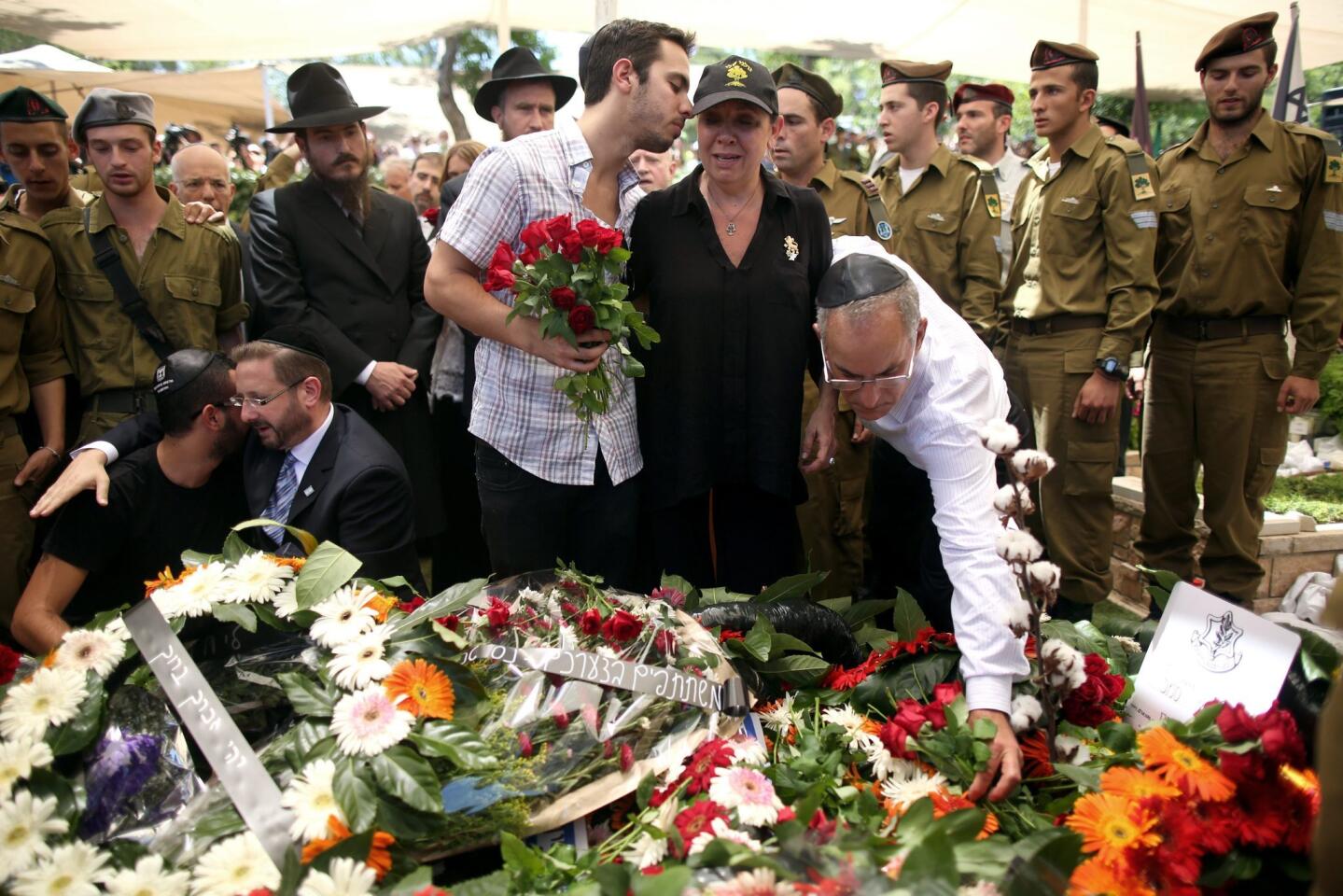 Max Steinberg's funeral