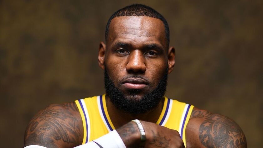 Lakers' LeBron James was named AP male athlete of 2018.