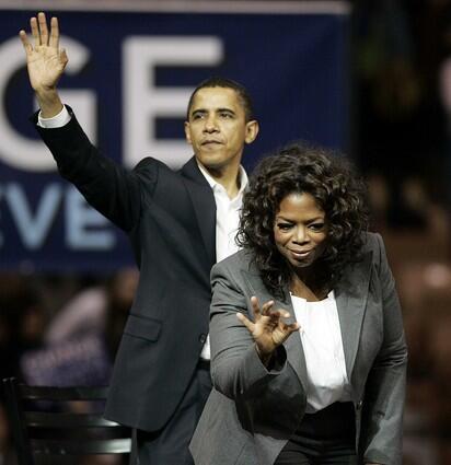 Barack Obama, Oprah Winfrey