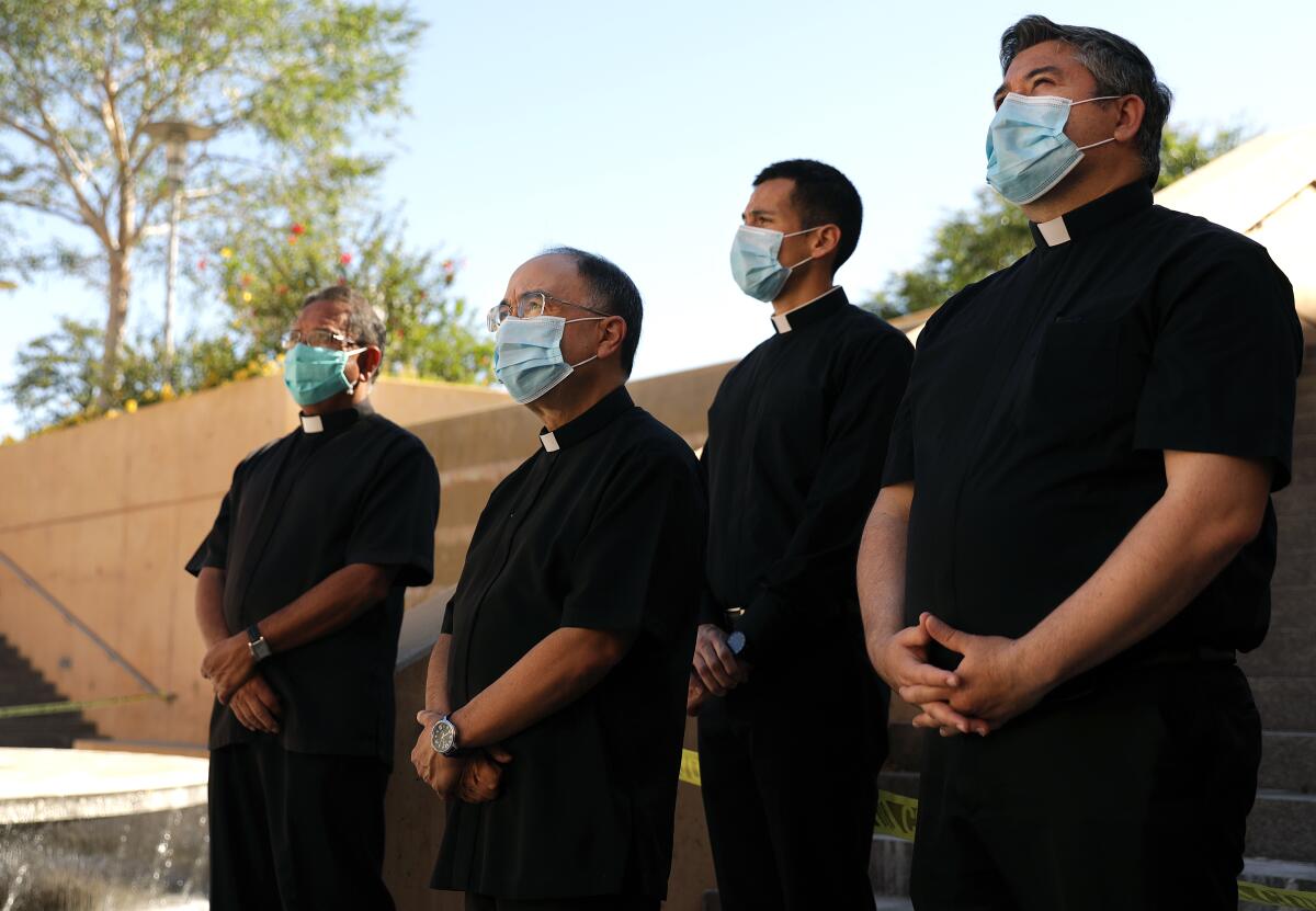 Clergy of the Cathedral of Our Lady of the Angels