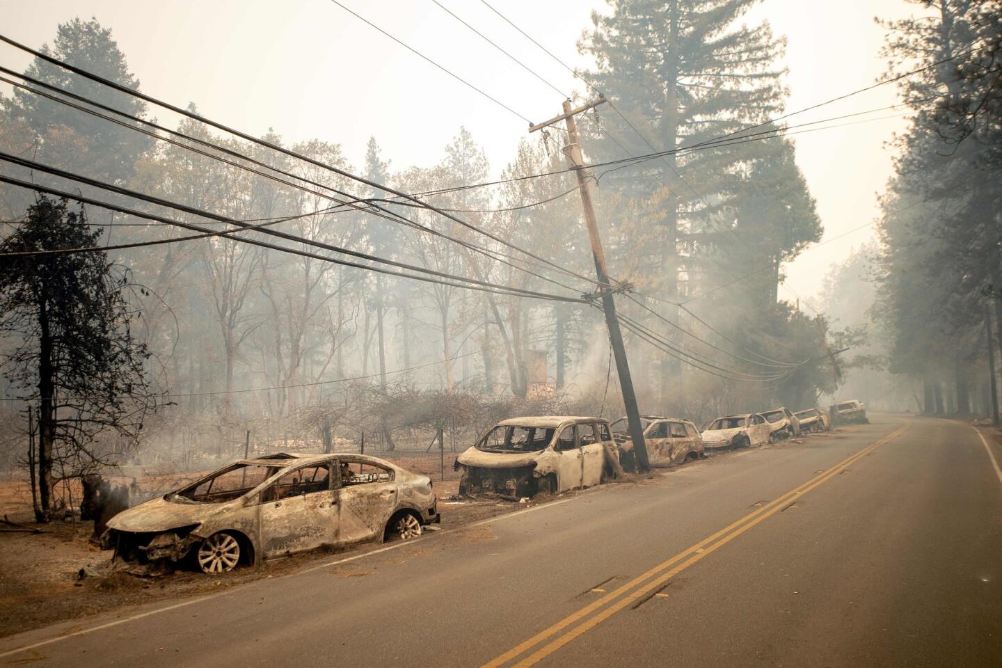 Paradise fire in Butte County